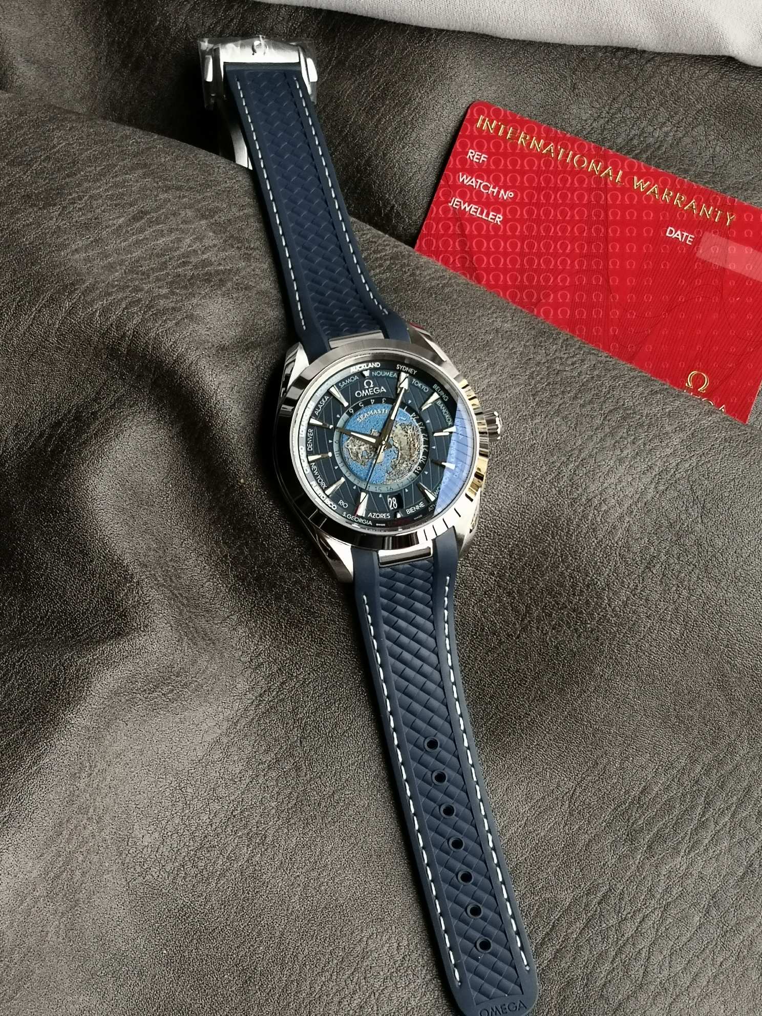 Omega Seamaster Aqua Terra Worldtimer — Omega