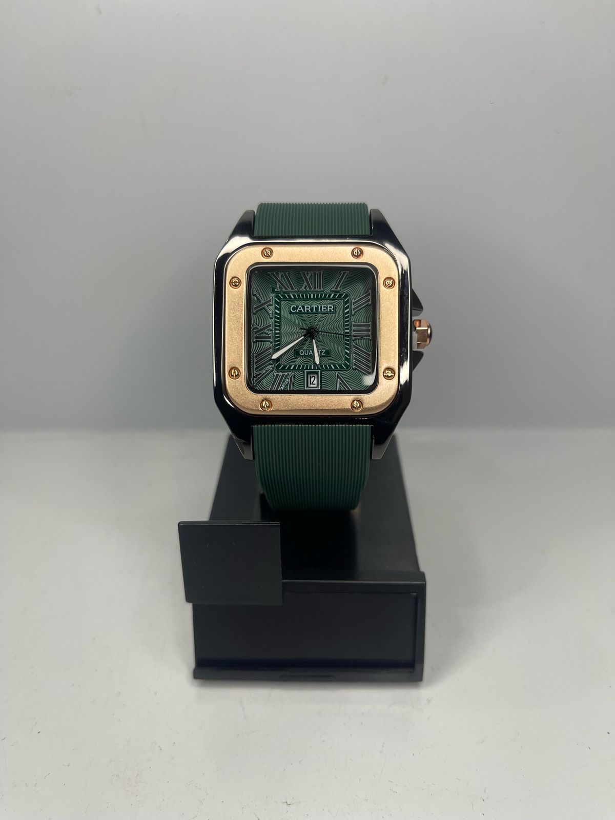 Cartier Santos Green
