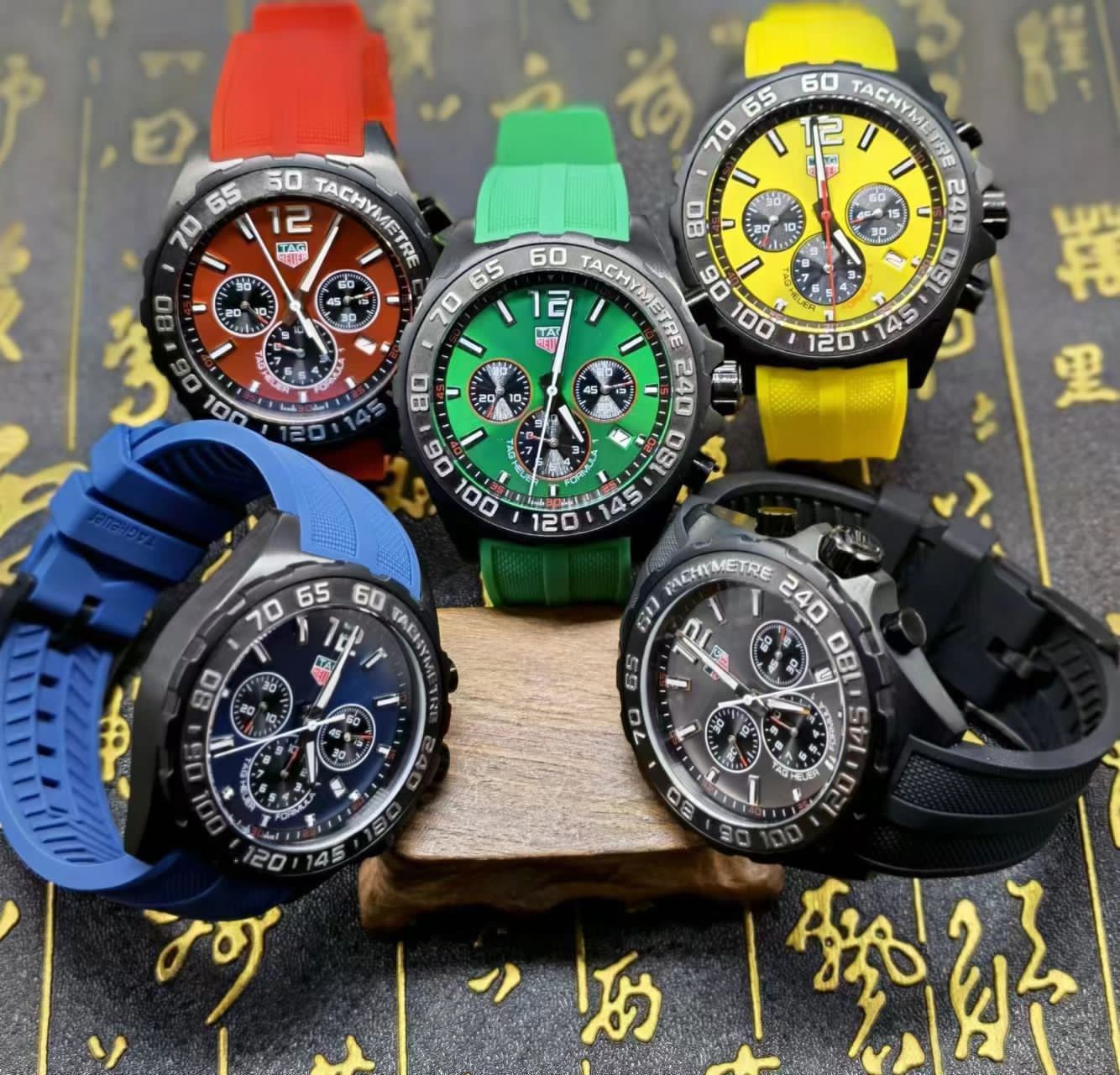 TAG Heuer Malha de Silicona All Colors — Tag Heuer