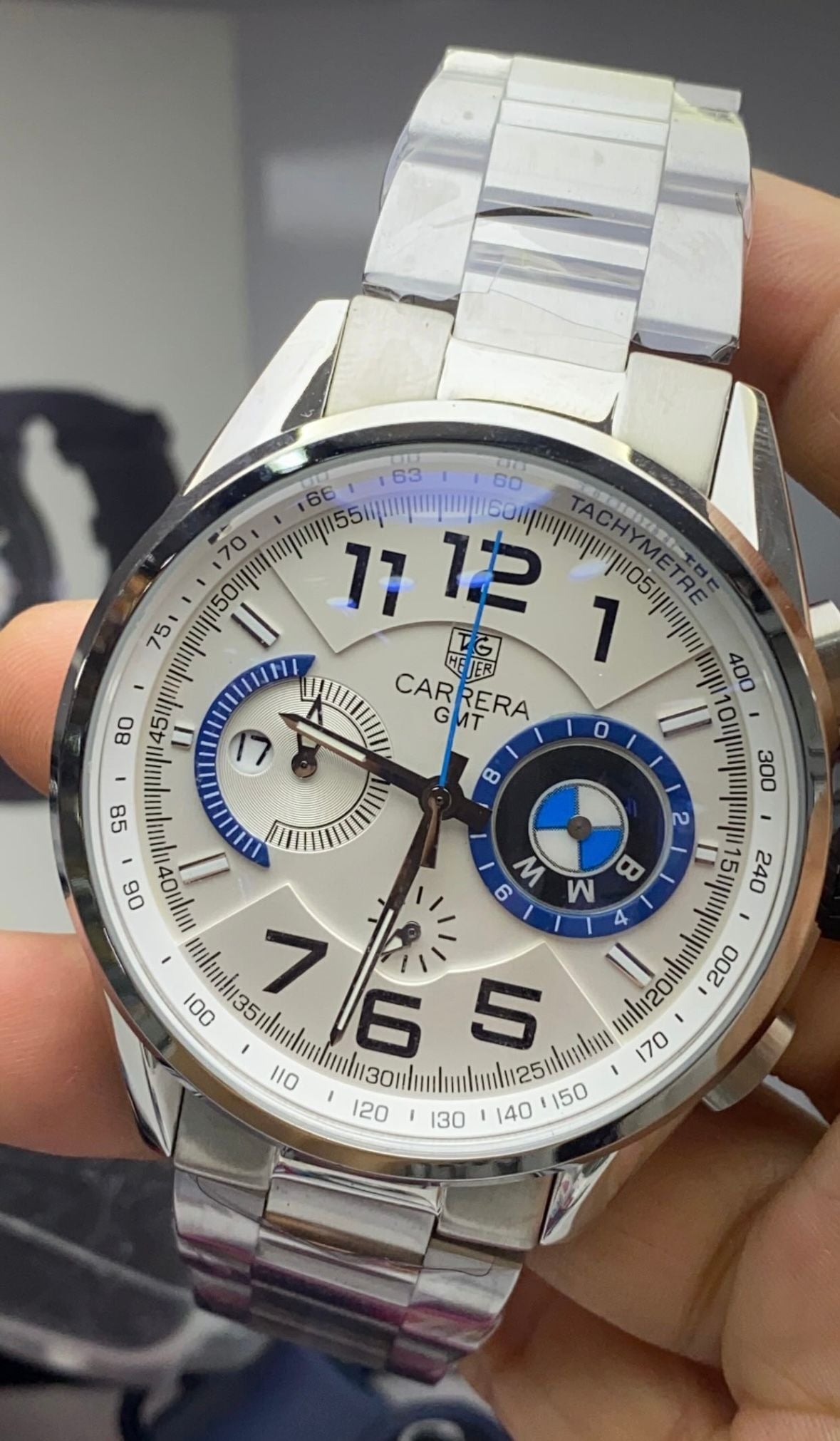 TAG Heuer Bmw Aço White — Tag Heuer