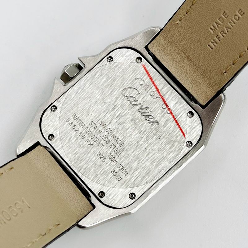 Cartier Santos Skeleton Tourbillon Ref W2020010 — Cartier