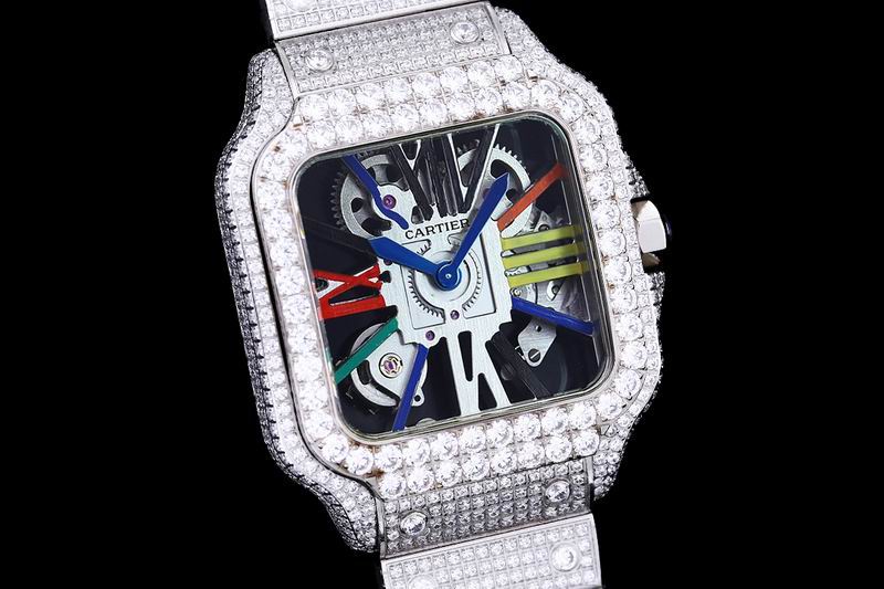 Cartier Santos de Cartier Skeleton Ref WHSA0015 — Cartier