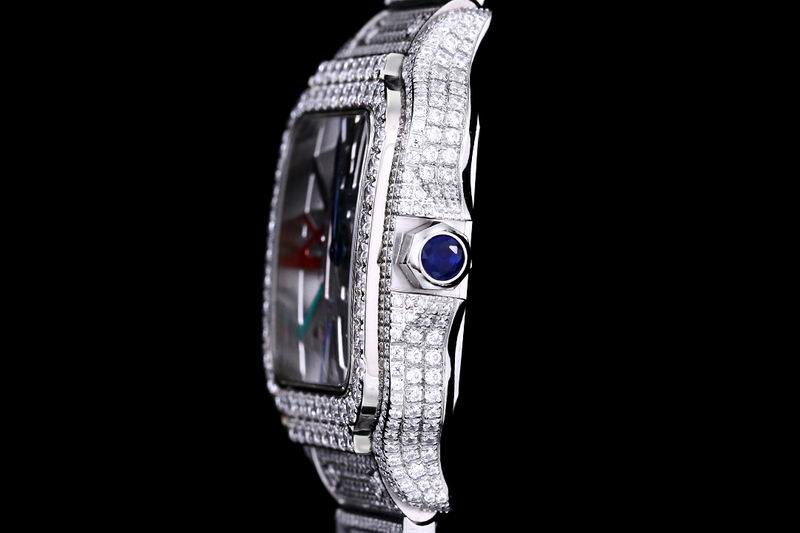 Cartier Santos de Cartier Skeleton Ref WHSA0015 — Cartier