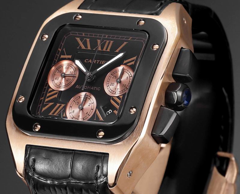 Cartier Santos 100 Chronograph Ref W2020009 — Cartier