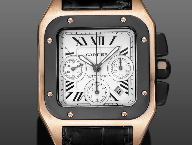 Cartier Santos 100 Chronograph Ref W2020008 — Cartier