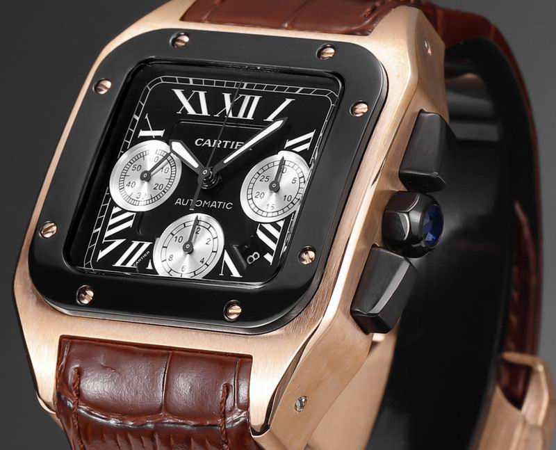 Cartier Santos 100 Chronograph Ref W2020009 — Cartier
