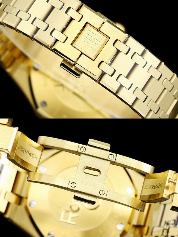 Audemars Piguet Royal Oak Chronograph – Ouro Amarillo com Mostrador azul — Audemars Piguet