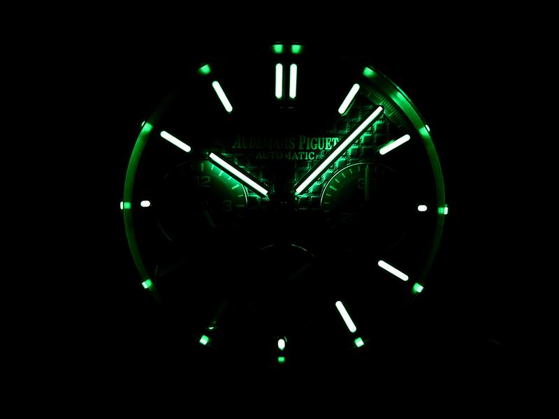 Audemars Piguet Royal Oak Chronograph – titanium mostrador preto — Audemars Piguet