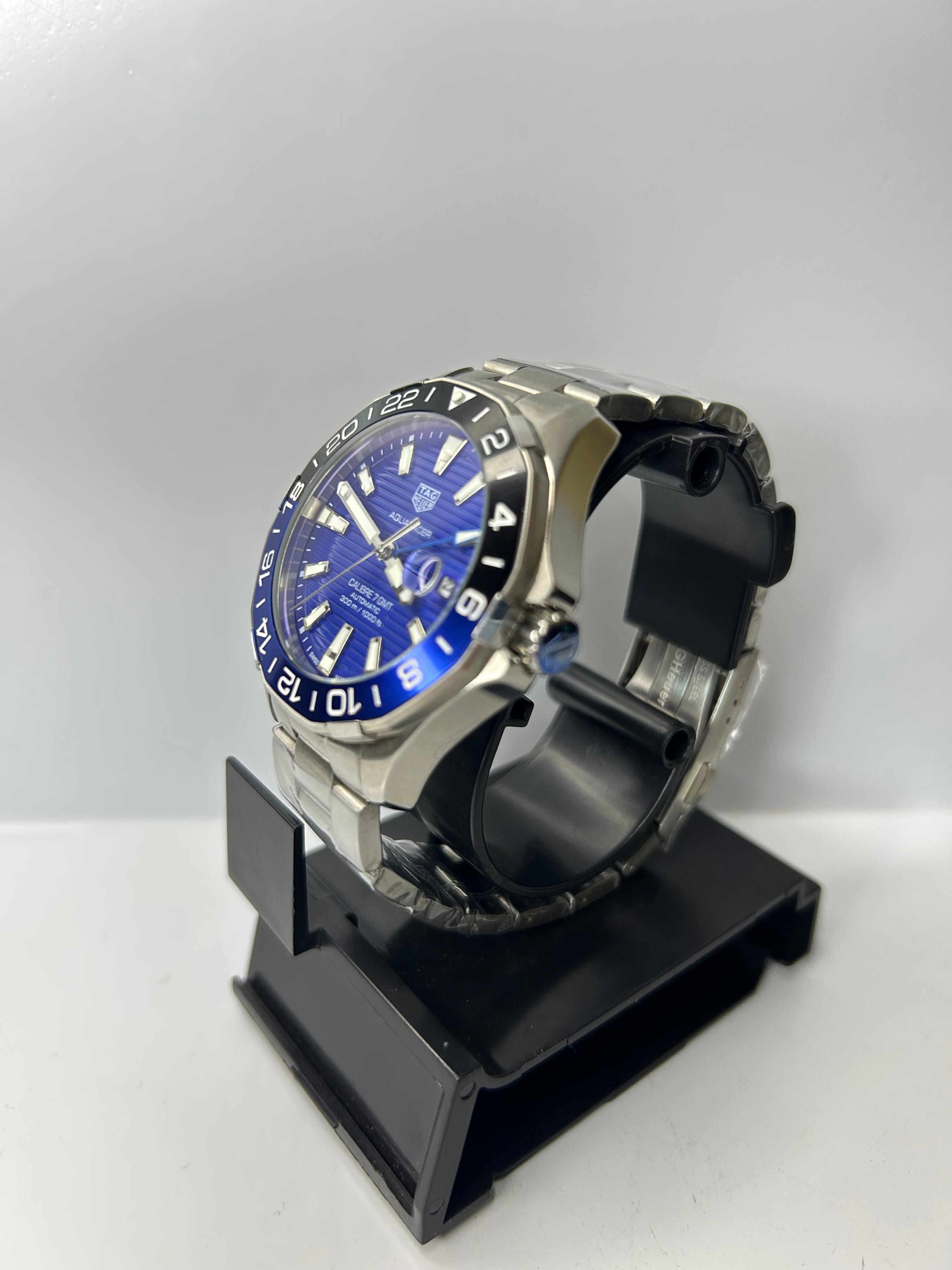 TAG Heuer Aquaracer GMT Calibre 7 — Tag Heuer